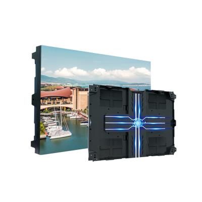 China Advertising New Design P6 Outdoor Irony Large Wall Screen Perimeter LED Video Screen Display for sale