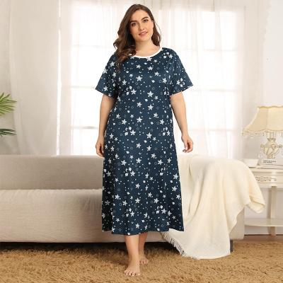 China Sexy Lynmiss Breathable Fashion Show Babydoll Sleepwear Nightgown Dress Pajamas Comfortable Plus Size Sex Women Sleepwear for sale