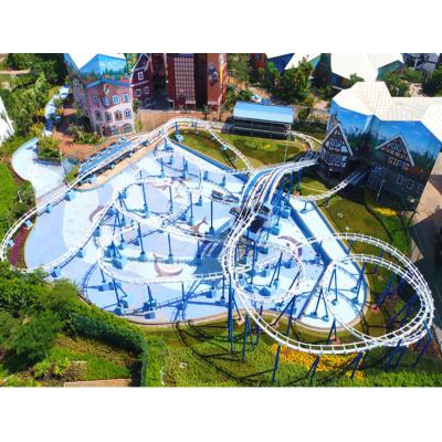 China Hot Cheap Family Roller Coaster Amusement Park Manufacturer Direct Sale Outdoor Park Roller Coaster for sale