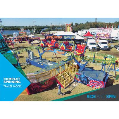 China Amusement Park Carnival Family Rides Roller Coaster Manufacturer Backyard Amusement Park Rides Kids Roller Coaster For Sale for sale