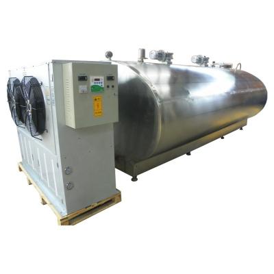 China Food & Beverage Factory Horizontal Type Stainless steel Milk Cooling Tank refrigeration milk cooling tank For milk Dairy  BAIMVO BAIM for sale