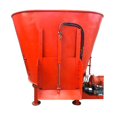 China Farms Practical animal husbandry machinery TMR mixer for dairy animal feed 9TMRL-12  silage mixer vertical  BAIMVO BAIMUWANG for sale