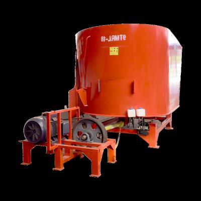 China Farms Factory direct 9TMRL-18 Professional Farm Agricultural Vertical Feed Mixer  For Sale stationary type BAIMVO BAIMUWANG for sale