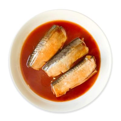 China Factory Price 425g 155g Cheap Canned Mackerel Best Brands With High Quality for sale