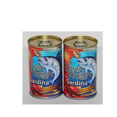 China Factory Directly Canned 155g Canned Sardine In Tomato Sauce Or With Chilli At Lower Price for sale