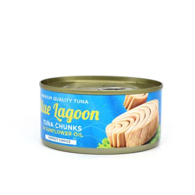 China High quality solid canned hot sale tuna fish in water and in oil with EU market lower price for sale