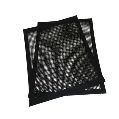 China Easily Cleaned BBQ Mat Non-Toxic And Tasteless Reusable Kitchen Cooking Grilling Tool H641 Non-Stick BBQ Grill Mat Mesh Mat Outdoor for sale