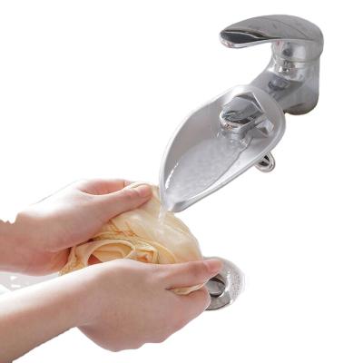 China Silica Gel Faucet Supplement Child Baby Tubs Silica Gel Hand Wash Faucet Bathroom Sink Accessories H91 About 14.5cm*8.5cm for sale