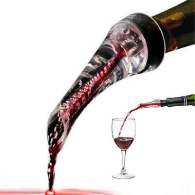 China New Mini Wine Aerator Red Wine Whiskey Aerator Wine Decanter Viable Magic Acrylic Spout Quick Aerating Bar Factory H258 for sale