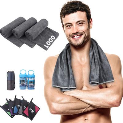 China High Quality Manufacture Sports Towel Microfiber Kids Safe Professional Face Towel And Gym Towel for sale