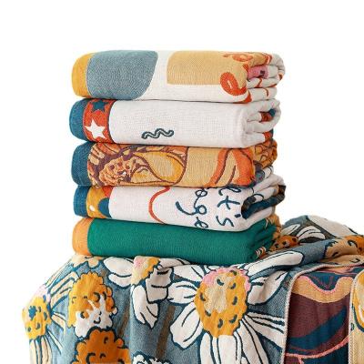 China Microfiber Child Safe Microfiber Sublimation Beach Towels Turkish Towel Luxury Superfine Beach Gauze Top Quality for sale