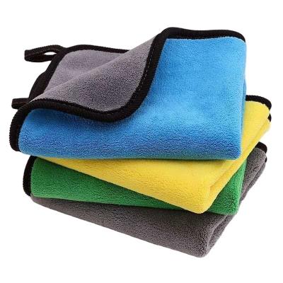 China Low Price Microfiber Cleaning Cloths Auto Care Towels Outdoor Bulk Car Child Safe Drying Room Towels, Showtop Free Microfiber for sale