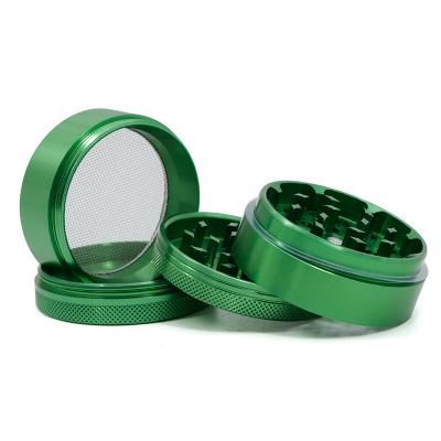 China BAISENLE Design 70mm Portable Flat Grinder Herb Smoking Tobacco Smoking Accessories Portable Grinder Fashion for sale