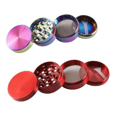 China New Developed Portable 4 Layers Combine Herb Grinder Fashion Smoking Metal Tobacco Pipe Herbal Grinder for sale