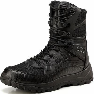 China synthetic leather & up-to-date textile upper+ TPU accept OEM ODM choose army boots for man cheap black military boots for sale