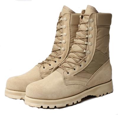 China Black Leather+1000D Free Sample Desert Army Boots Nylon Military Combat Shoe Cow Leather+1000D Action Military Boot for sale