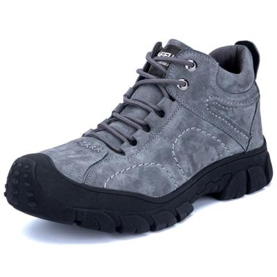 China Cheap Price Cow Leather Keep Warm Safety Shoe Scare Steel Toe Cap Leather Safety Shoes for sale