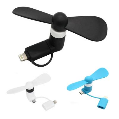 China New Instrument Fan 2022 Phone Fan Custom Logo Promotional Gifts Portable Phone Mini USB Fan for iPhone and Samsung for sale