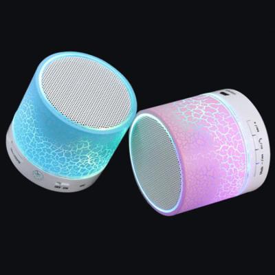 China Blue Mini Led Light Portable Speaker Tooth Speaker Lamp Night Light BT Speaker for sale