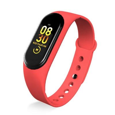 China New Hot Sale Heart Rate Blood Pressure Monitor Waterproof Smart Band M4 Model Touch Screen Fitness Tracker Smart Bracelet for sale