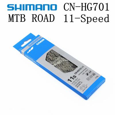 China SHIMANO ULTEGRA DEORE XT HG701 HG700 R8000 M8000 11-Speed ​​Mountain Bike Chain HG6800 CN-HG701 MTB Road Bike Chains CN-HG701 for sale