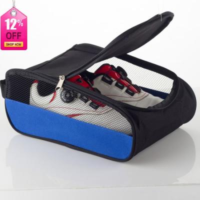 China New Design Package Golf Shoes Sport Football Or Basketball Promotional Golf Shoe Bag With Zipper Closure for sale