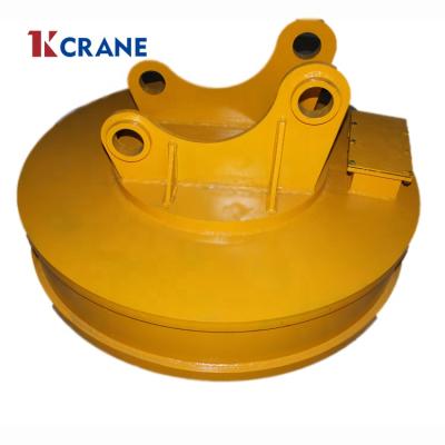 China Hoisting Industry Crane Electric Magnet Use of steel and iron for hoisting drop irons circular lifting electromagnet for excavator for sale