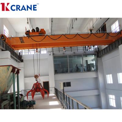 China Bridge Crane Cabin Driving Room Heavy Load Qdy Foundry Double Girder Overhead Cranes Under Hanging Overhead Crane for sale