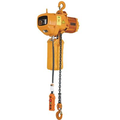 China Building Material Shops Industrial Use 0.5ton 1ton 2ton 3ton 5ton Low 10ton Clear Electric Chain Hoist for sale