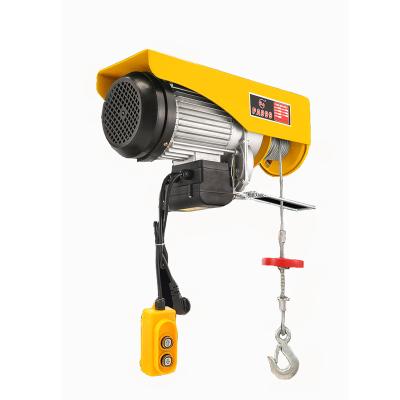 China PA 800 Technic Mini Electric Hoist With Wireless Goods Lifting Model Outdoor for sale