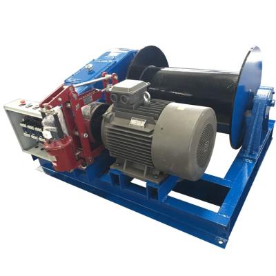 China Competitive Price 220v Electric Winch CRANES Electric Winch Fast Electric 10t Drum Winch for sale