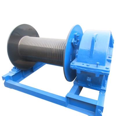 China CRANES factory price electric capstan winch 300KN with CCS certification 1 ton electric winch for sale