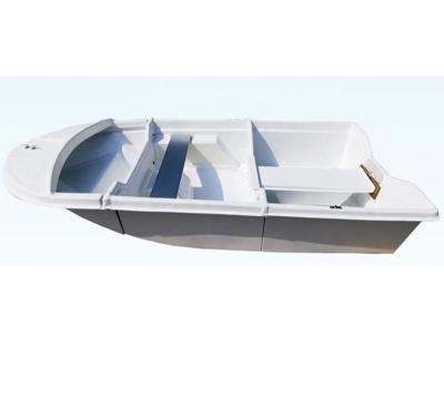 China 3.35m fiberglass fiberglass boat or 335mm small dinghy with 3 blocks for sale for sale