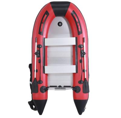 China 10ft PVC Inflatable Boat with Aluminum Hull for 4 Persons with CE or Inflatable Fishing Boat for sale