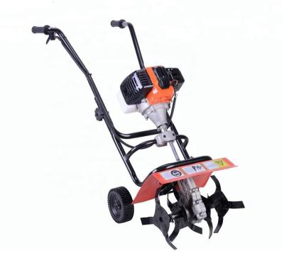 China Home Use 2 Stroke Gasoline Cultivator & Mini Cultivator 52cc & Gasoline Tiller & Garden Cultivator for sale