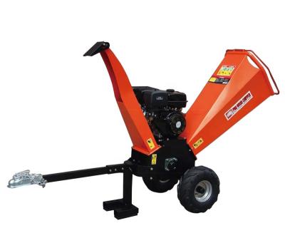 China Farms Petrol Garden Shredder or Wood Chipper or Petrol Tree Branch Shredder for sale