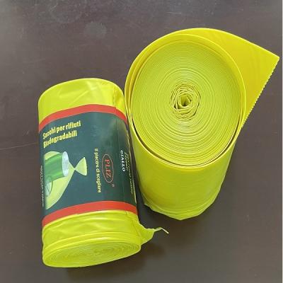 China Bolsos de basura de los Polybags del sello de la parte inferior del HDPE en el rollo 50*70 cm 70MIC en venta