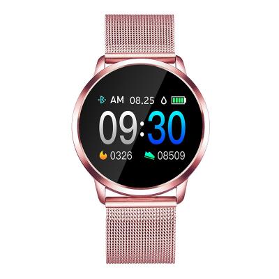 China New Q8 automatic date sports pedometer, heart rate, heart rate and temperature control information reminderBluetooth call smart watch for sale