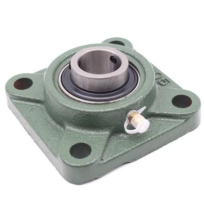 China Stable performance: low voice clamp Plummer block bearings sit block bearings UCF208 Square for sale