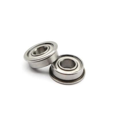 China Machinery Toy Robot Arm Flange Ball Bearing MF63ZZ Deep Groove Ball Bearing With Flange Size 3*6*2.5mm for sale