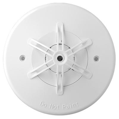 China Q06 Horing Lih Taiwan Fire Retardant Plastic / White Fire Alarm System Heat Detector for sale