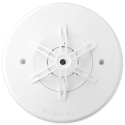 China AH-0626 Fire Alarm Heat Detector Plastic / White Flame Retardant Heat Detector for sale