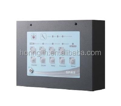 China 1.2 Mm Steel Plate QP412 Conventional Fire Alarm Control Panel 4 Zone For Fire Alarm for sale