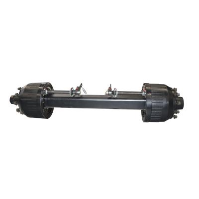 China High Strength Trailer Axle Part 16 Ton 18ton Braked Axle Semi Trailer Parts Trailer Accessories Truck Trailer for sale