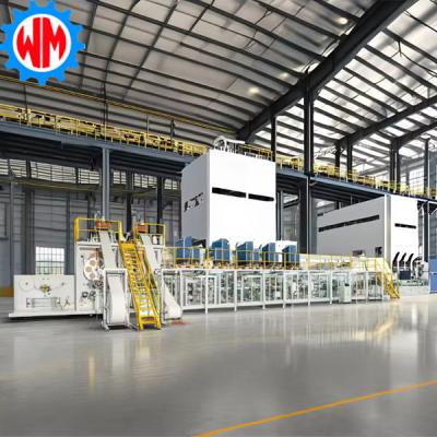 China 400 pcs/min Adult Diaper Production Line Intelligent Control with Customized Packaging System for sale