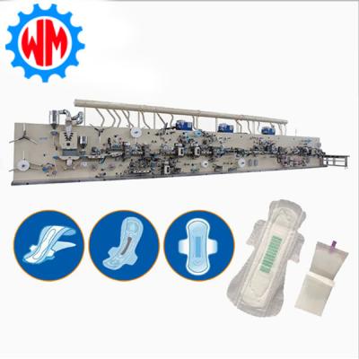 China High Speed Full Servo Sanitary Napkin Production Line Automation Control System for sale