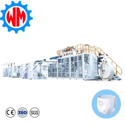 China Non Woven Adult Diaper Making Machine High Efficent Full Automatic with CE for sale