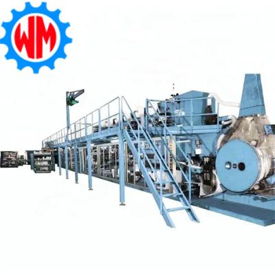 China Full Automatic Non Woven Adult Diaper Production Line with CE for sale