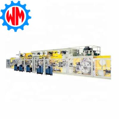 China High Speed Full Servo Sanitary Napkin Production Line PLC Control System Lower Energy for sale