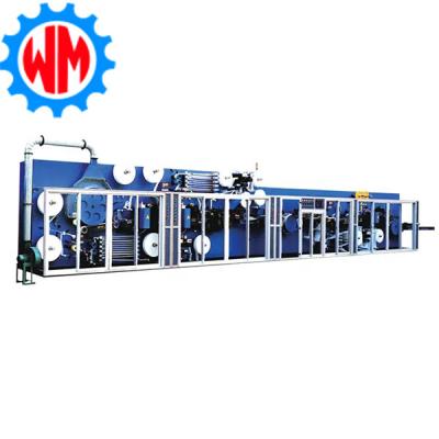 China CE Fully Automatic Sanitary Pad Machine For Under Pad 350m/Min for sale